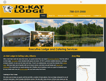 Tablet Screenshot of jokatlodge.com